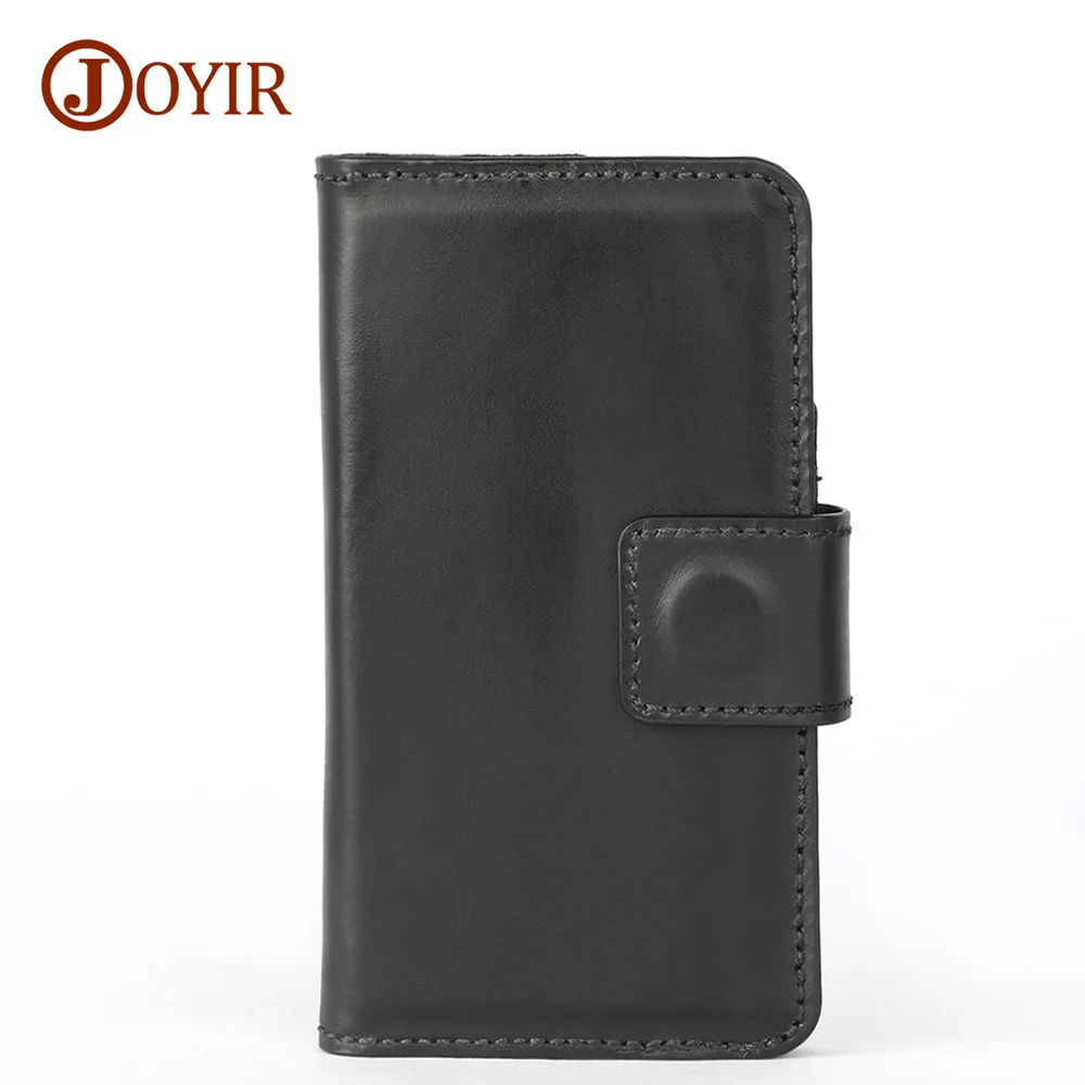 Card Holder Wallet Genuine Leather Phone Bag for i 11 Pro Max/i 11/i 11 Cover