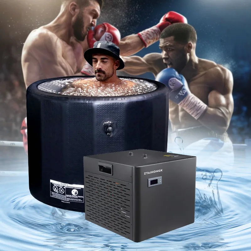 XMSJ ZT Dropship Ice Bath Chiller Factory Delivery Recovery Pod Cold Pool Infla Bathing Cold Bathtub Steps Cold Plunge Barrel