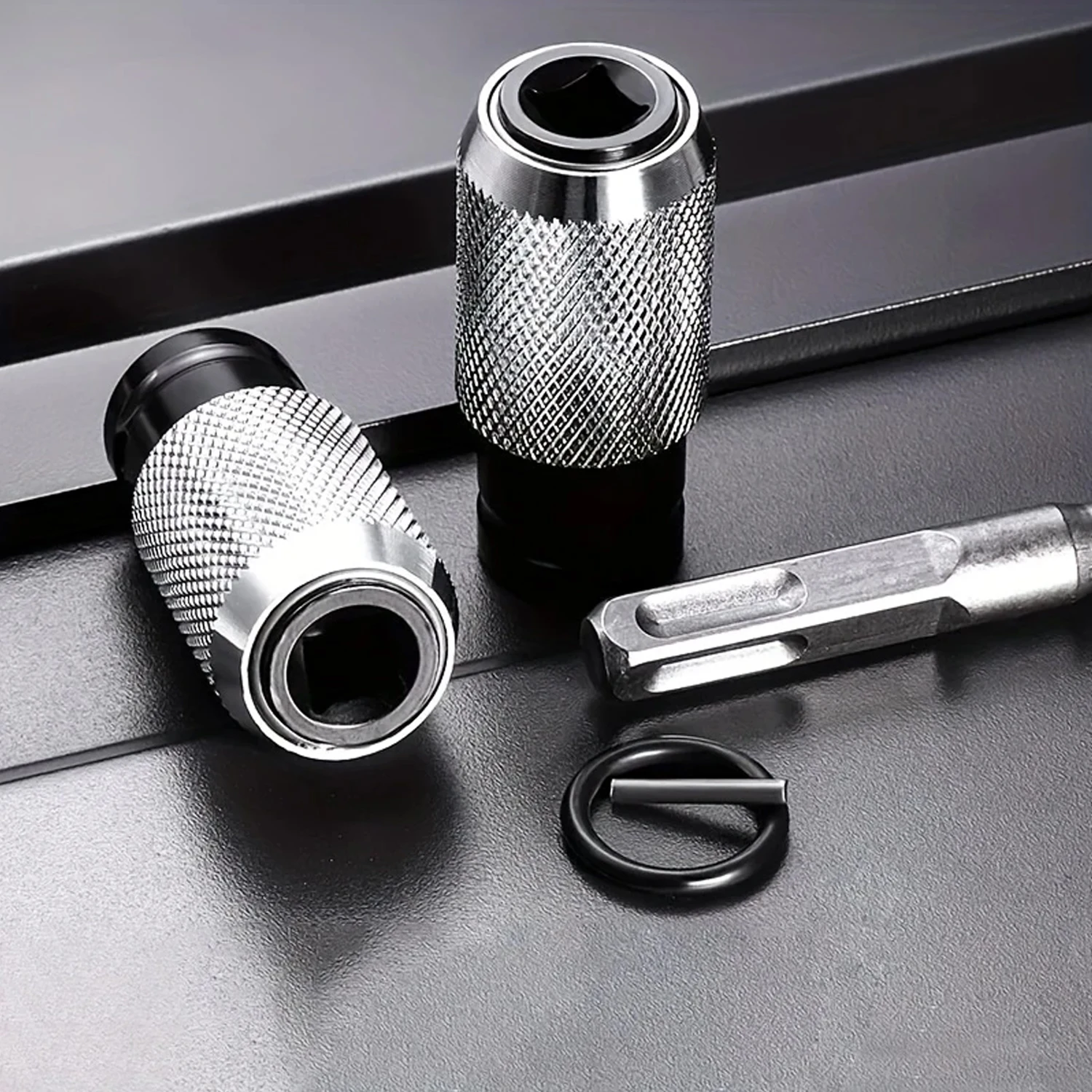 Adattatore per avvitatore a percussione elettrico 1/2 Converti in SDS PLUS Adattatore per avvitatore a percussione in interfaccia per trapano a percussione elettrico Converte strumenti