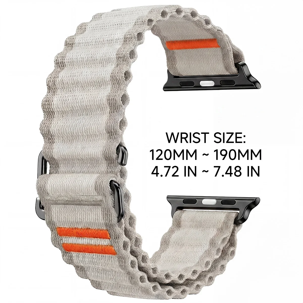 Alpine Loop Armband für Apple Watch Ultra 4/3 S12 11 10 9 8 Atmungsaktives Sportarmband für Iwatch 49 46 44 42 40 38mm Ersatzarmband – Detail 2