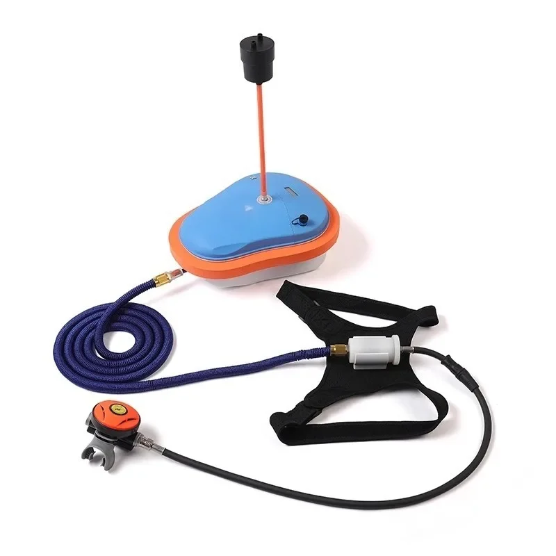 The diving breathing machine can be carried on the plane instead of gas cylinders. Full set of equipment