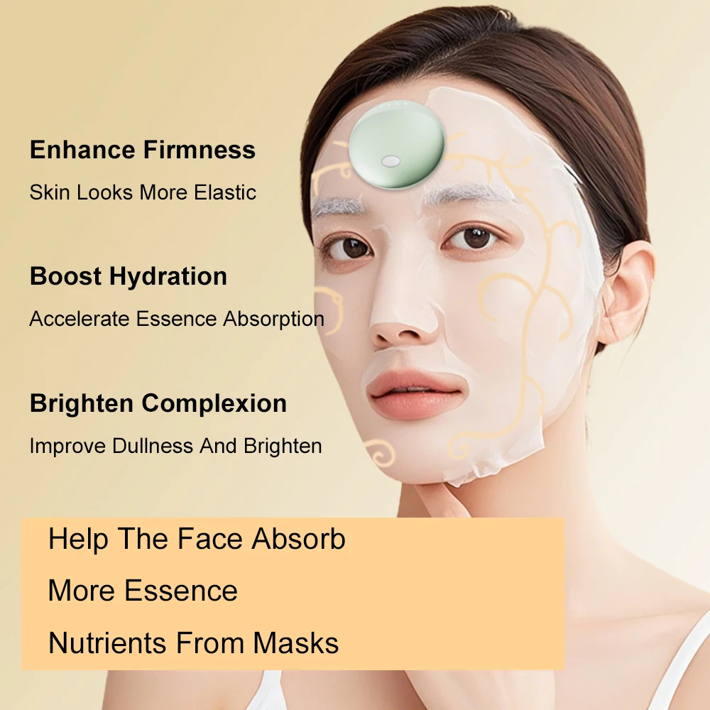 Ai Maschera facciale Strumento Lifting e rafforzamento del viso Massaggio Massaggiatore Maschera facciale Strumento Macchina per lifting facciale a microcorrente
