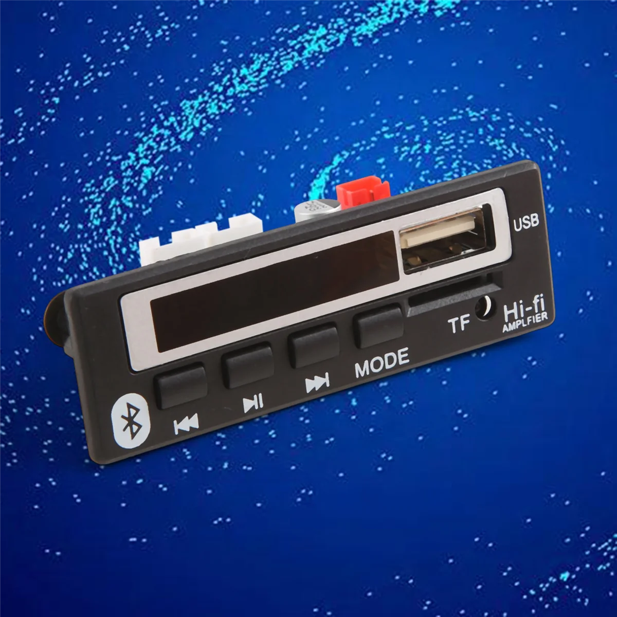 Tela colorida bluetooth mp3 placa decodificadora leitor de cartão módulo bluetooth 5.0 multi-função acessórios de áudio