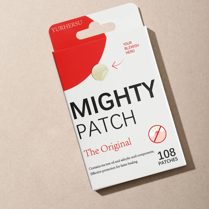 رقع حب الشباب الغروانية المائية، 108 قطعة من رقع البثور غير المرئية للوجه، تمتص القفز أثناء الليل، شفاء سريع لجميع أنواع البشرة