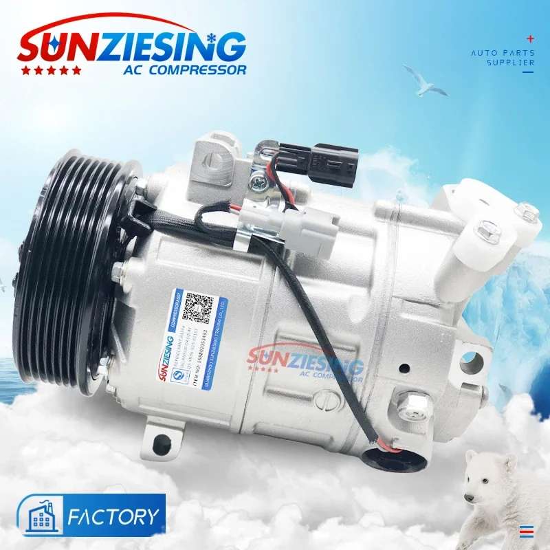 

For Nissan X-Trail T31 NT31 2.0i 16V Renault Laguna Grandtour Fluence Car accessories Auto parts factory ac compressor