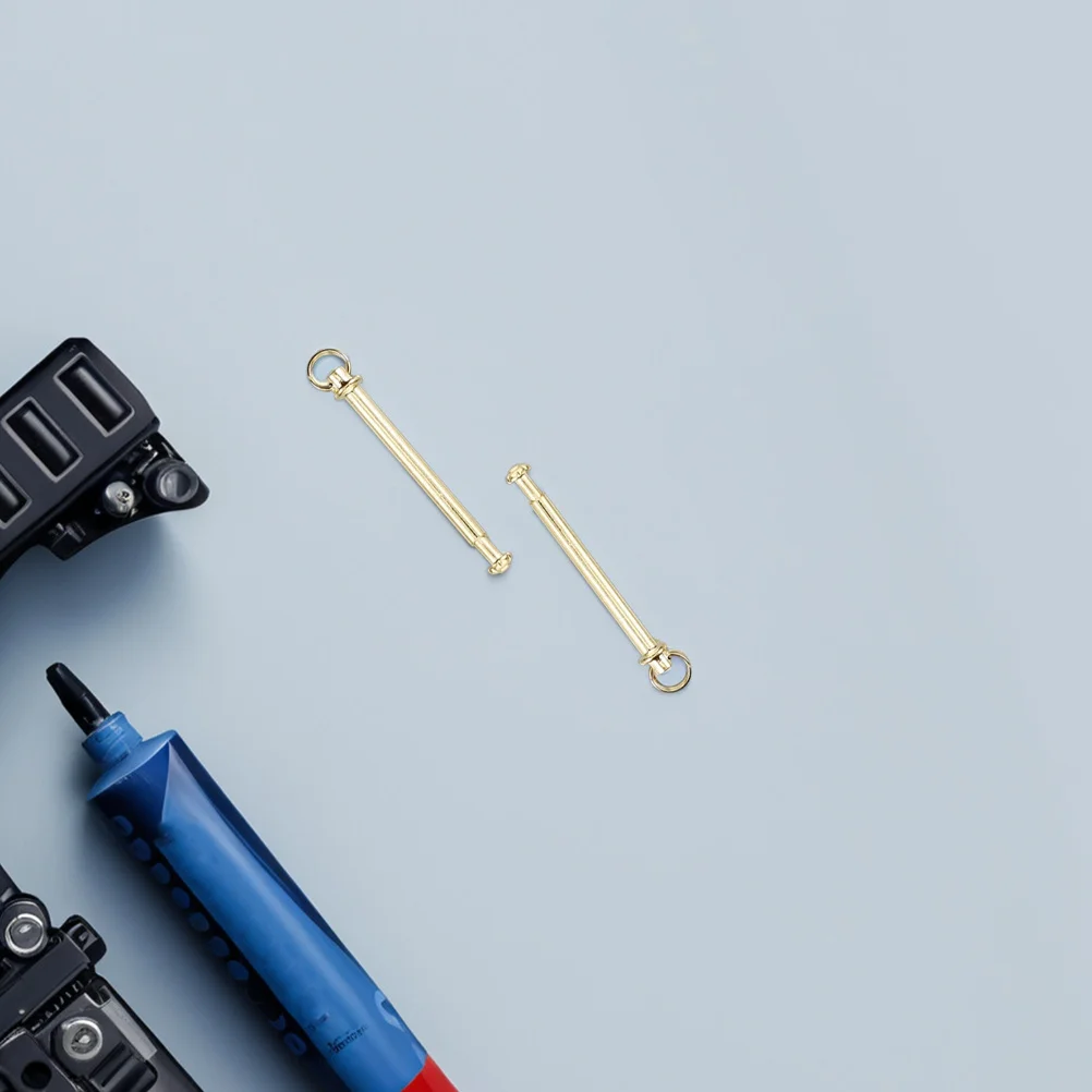 

5Sets Hand Fan Shaft Rivets Nuts Metal Fasteners DIY Handmade Folding Fans Repair Kit Accessory Handheld Fan Shaft