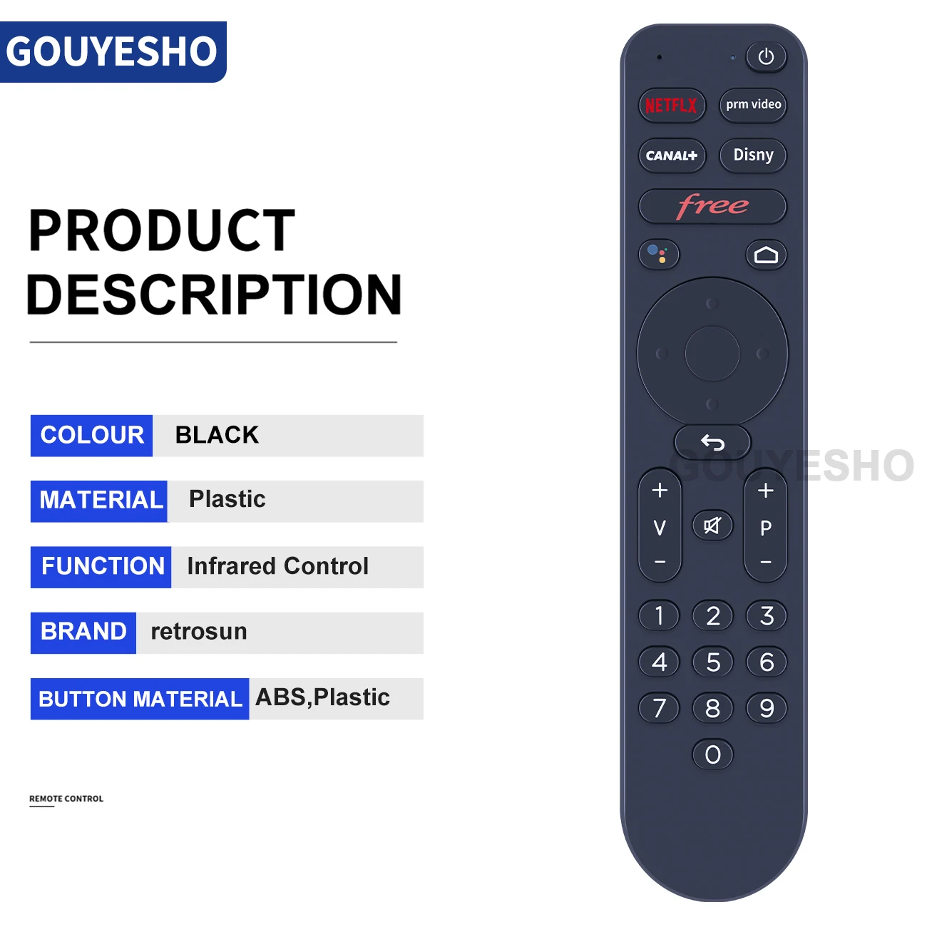 New Voice Remote Control for Freebox Pop TV box