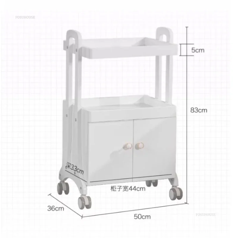 Carrello per salone di bellezza mobili per saloni carrello per salone multifunzionale nordico s carrello per attrezzi Mobile cassetti per barbiere