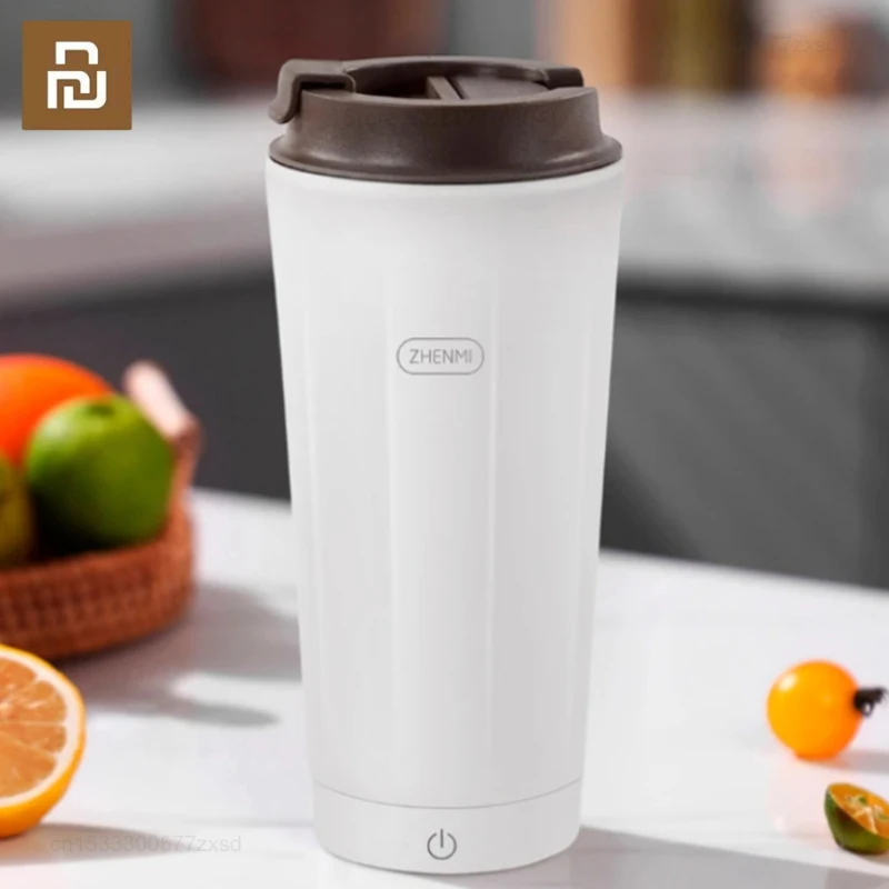 Youpin ZHENMI Mini Electric Cup Type-C Rechargeable 350ml Portable Electrothermal Cup Multifunction Tumbler 316L Stainless Steel