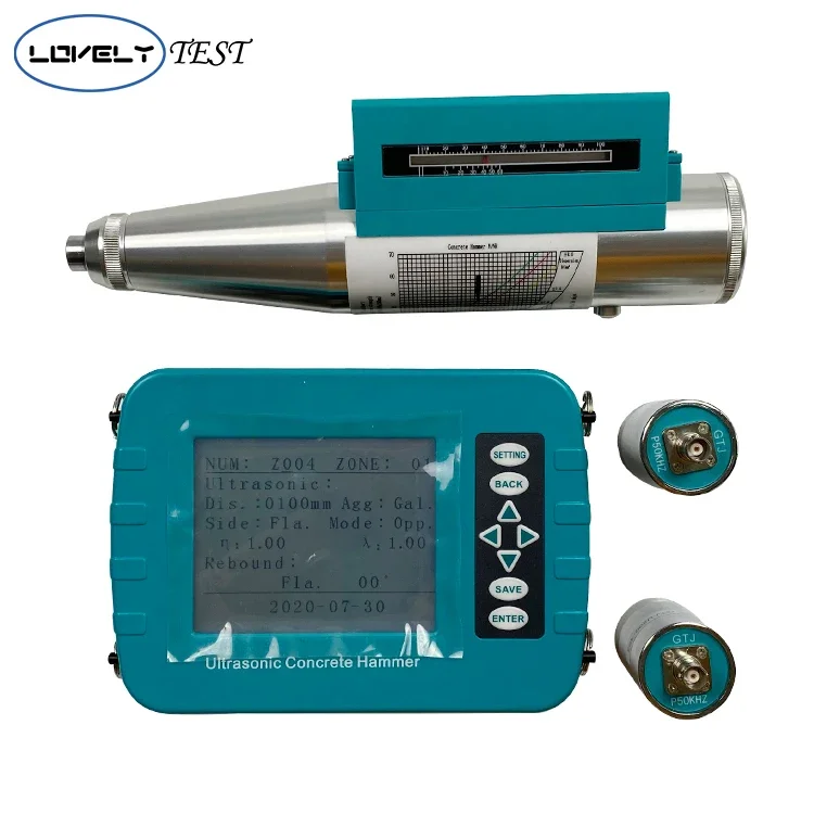 Ultrasonic pulse velocity Testing Apparatus (UPV) for Concrete quality assessment testing equipment