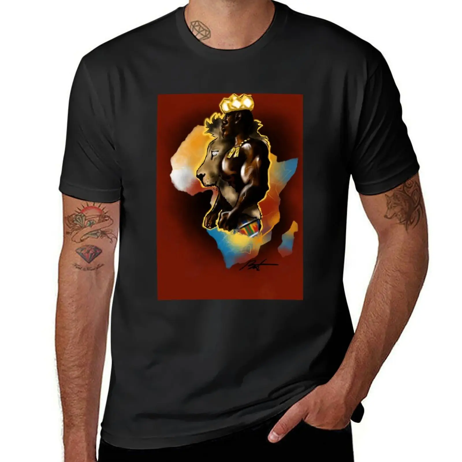 

The King T-Shirt plus size tops sports fans vintage topping men graphic t shirts