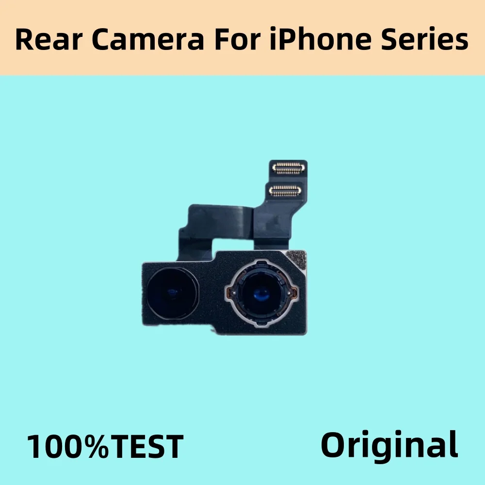 100% Camera For iPhone 11 12 Pro 11 12 13 Pro Max MINI Back Camera Rear Main Camera For iPhone 11 12 14PRO MAX 14