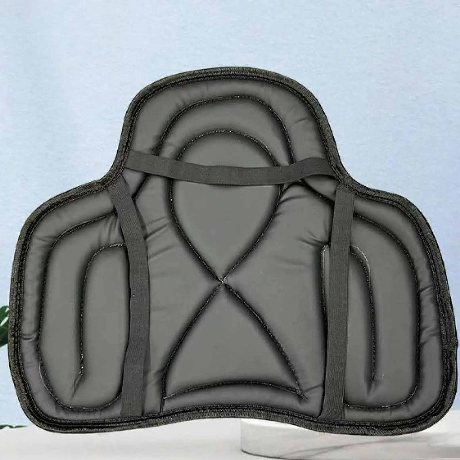 Shock Absorption Saddle Pad PU Leather Soft Comfort Western Riding for seat Cushion Outdoor Horse Equipment for Ranch