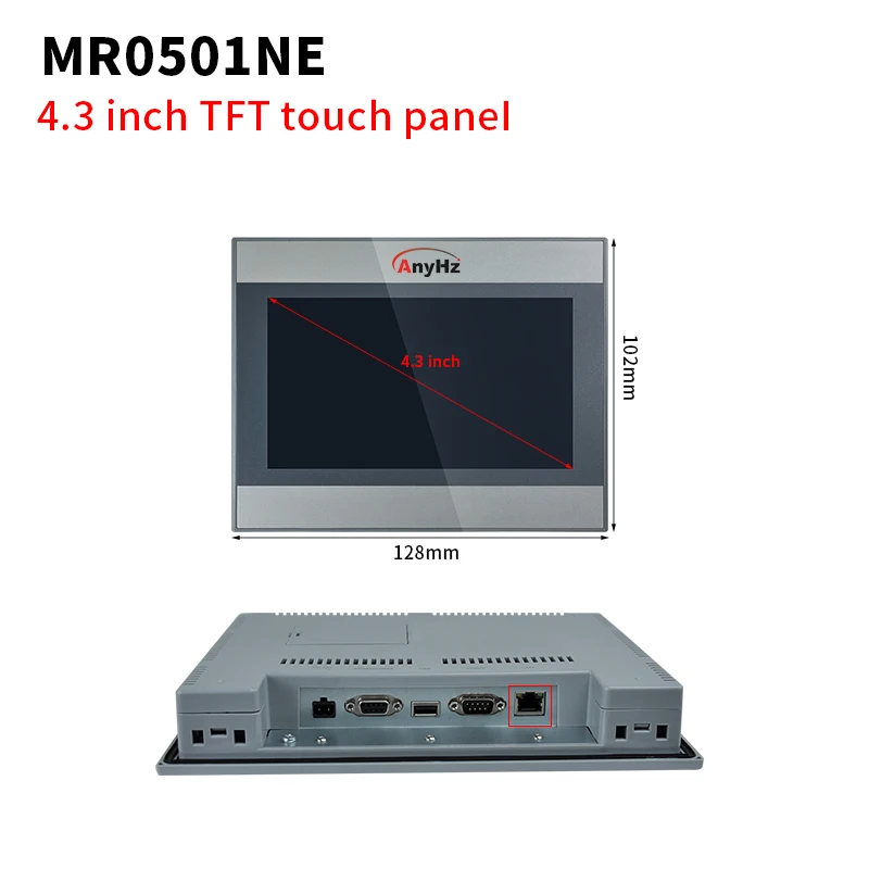 Top sell 4.3inch Human machine interface LCD 10inch HMI Touch Screen 7inch Industrial Controls Touch Screen