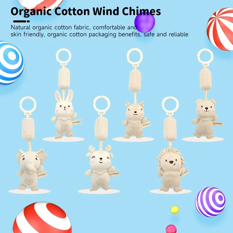 Bambini Senso Organo Giocattolo Passeggino Ornamenti Anello Il Campana Giocattoli Facilitare Baby Hand Grip Train Toys Trasferimento Bambini Sttention Toys