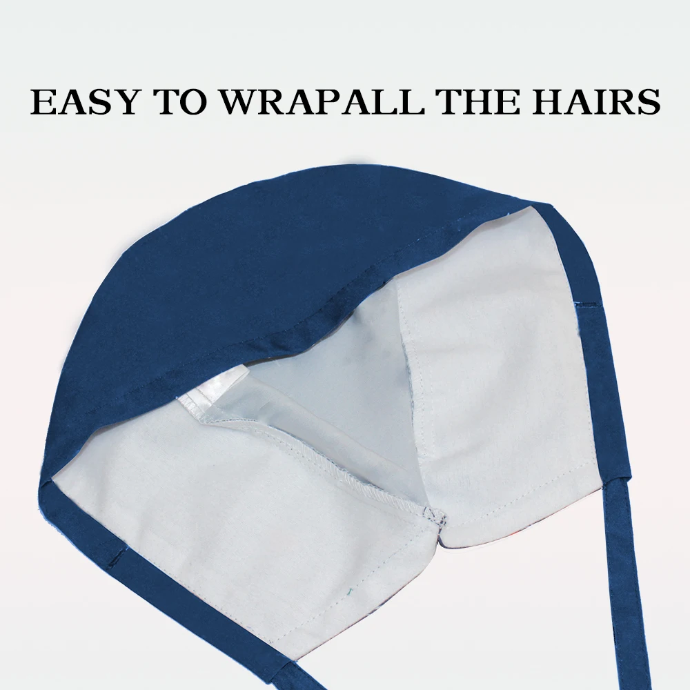 بلون الجراحين قبعة قبعة طبية التمريض فرك القبعات عيادة المستشفى فرك قبعات تمتد الشيف الصحية الأسنان قبعات العمل