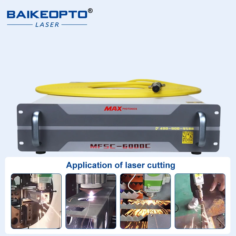 High Quality 6000W MAX Single Module Original Laser Source For Fiber Laser Cutting Machine