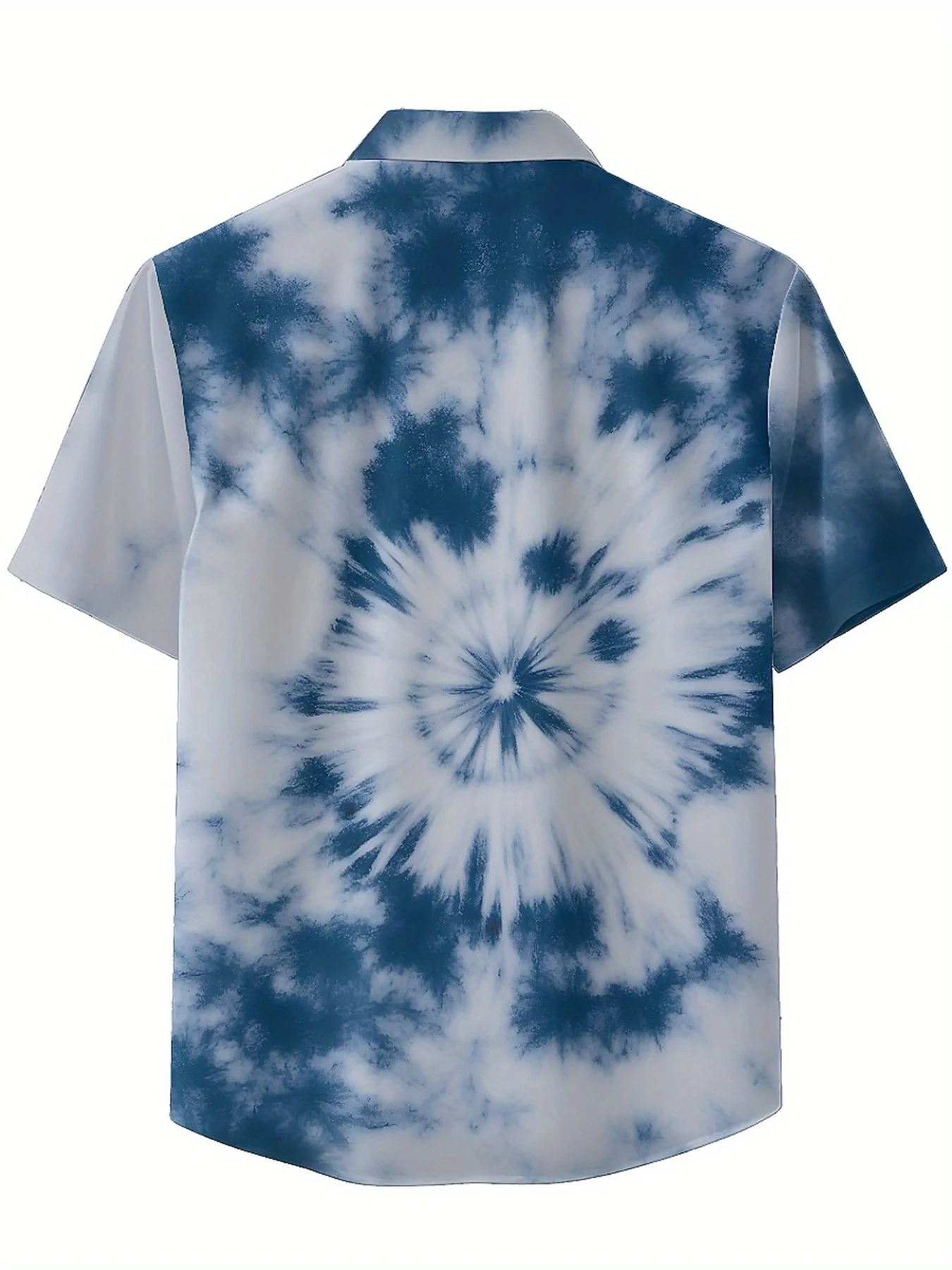 Men's Plus Size Hawaiian Shirts Dream Nebula Pattern, Unisex Aloha Shirts,New in Summer Tops Tee,streetwear