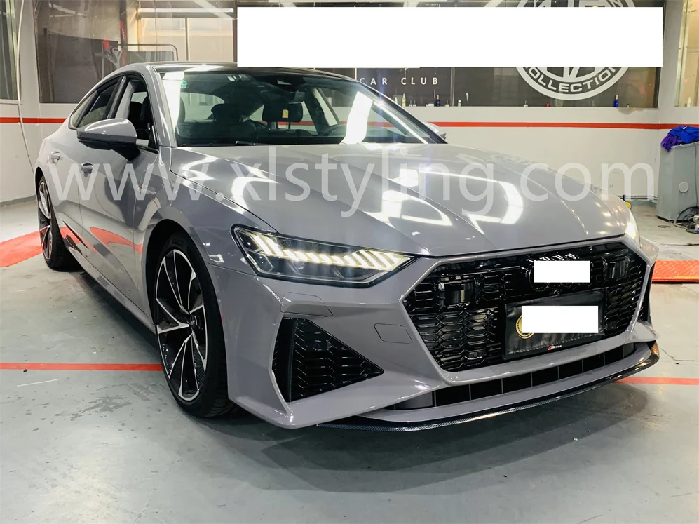 XLstyling Car Conversion Upgrade Facelift Front Bumper RS7 Look retrofit BODY KIT For for au di A7 S7 2020-2023 Bodykit