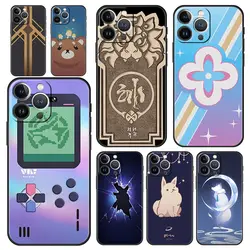 Luxury Phone Case For Apple iPhone 11 15 14 Pro MAX 12 13 7 8 Plus X XR XS MAX SE Cover Funda Honkai Star Rail Game Same Style