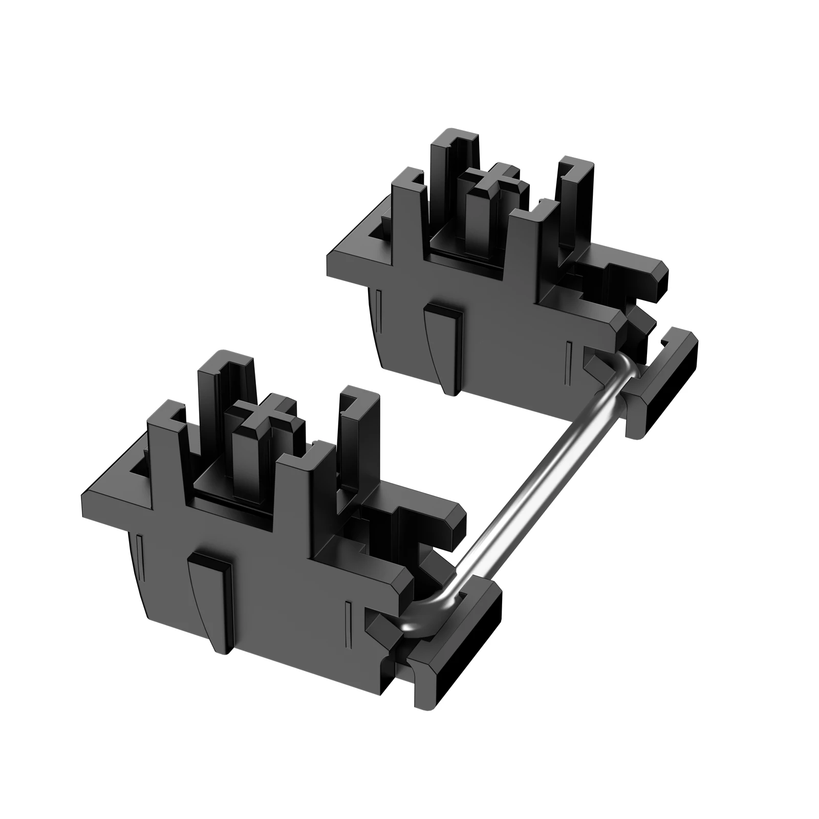 DUROCK Plate Mount Stabilisatoren V3 für HE Magnetische Tastaturen mit nichtmagnetischen Drähten 2U 6,25U 7U vorgeschnittene Snap-in-Stabilisatoren – Detail 5
