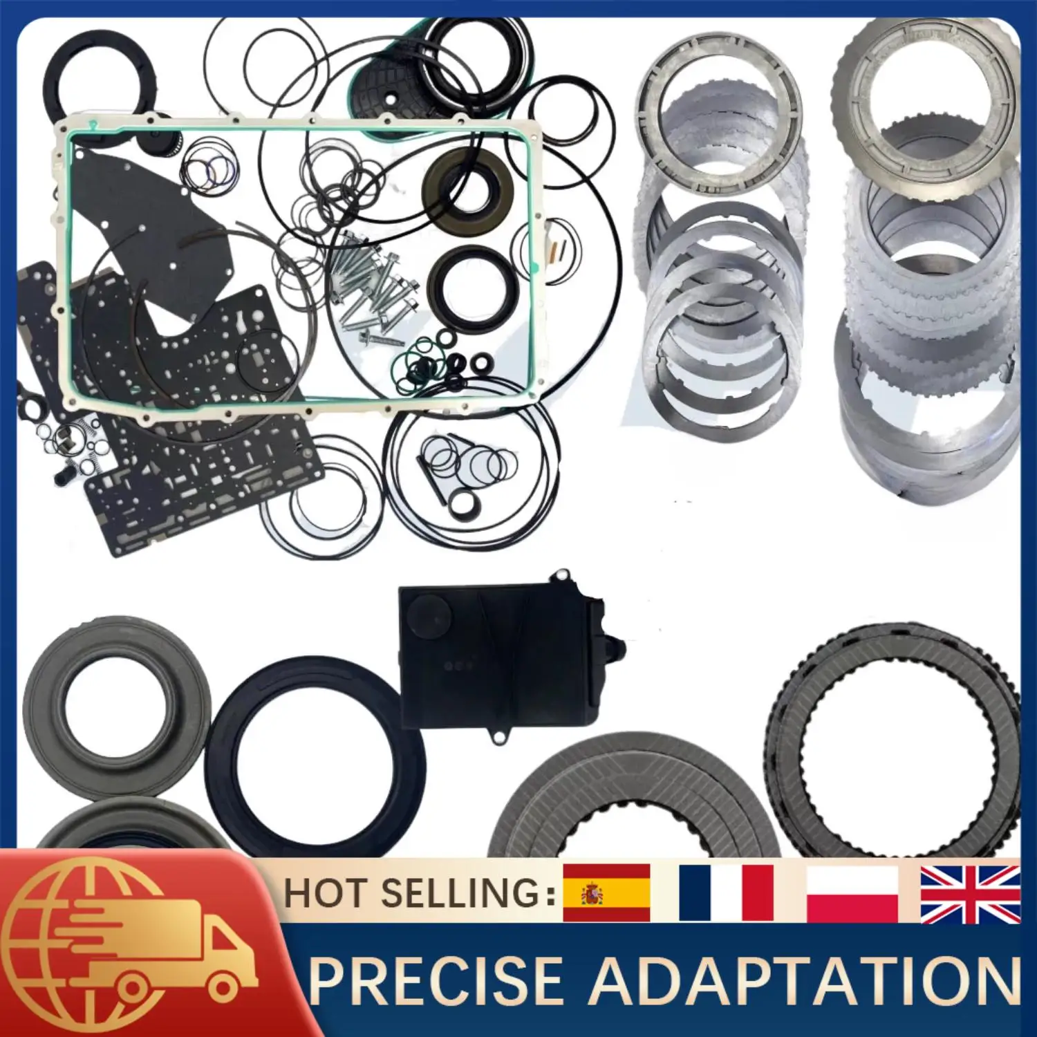 

Для Ford F150 Mustang Expedition Transit Lincoln Navigator 10R80 Transmission Ballistic Master Rebuild Kit GPZ 2017-2022