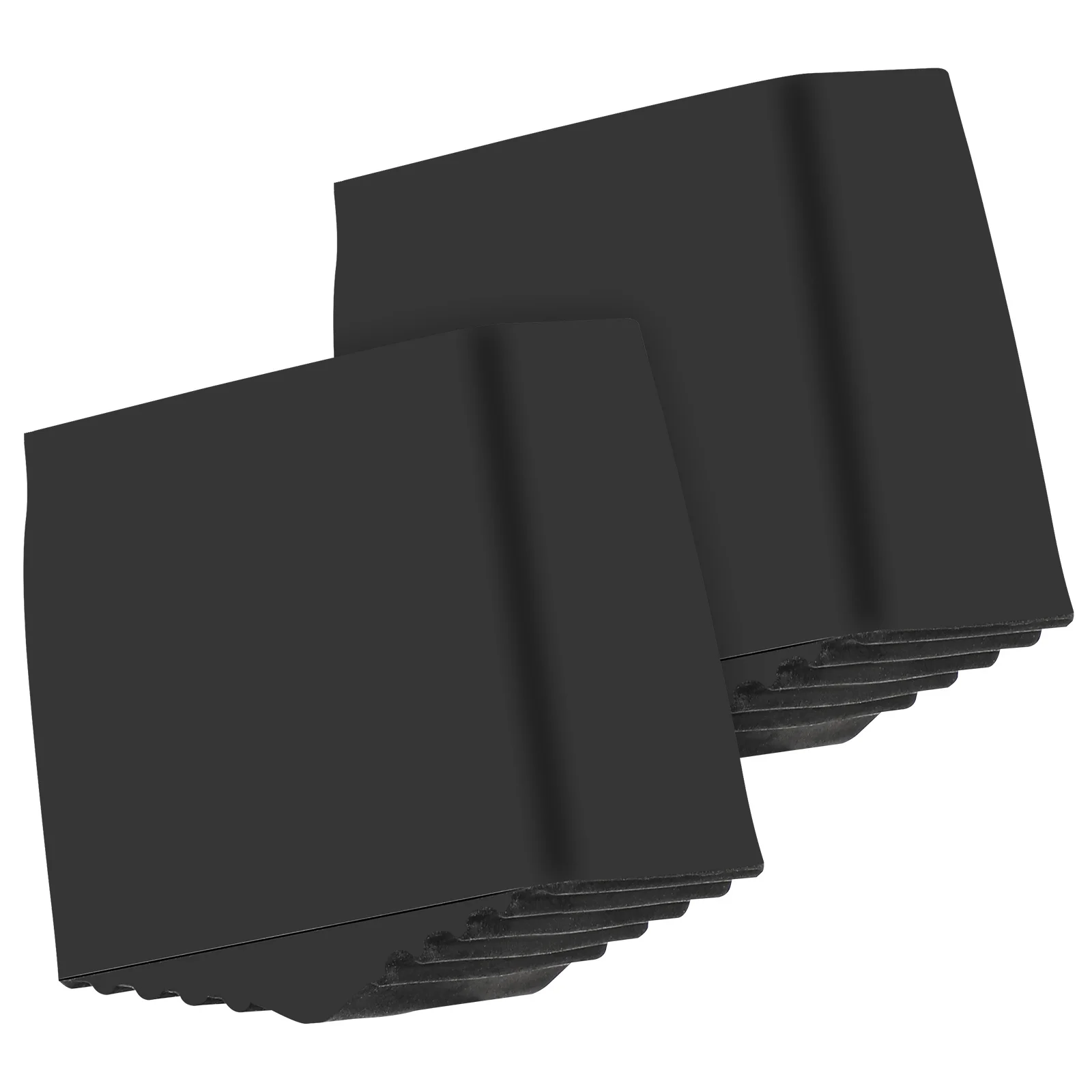 

2Pcs Folding Ladder Feet Rubber Covers Non-Skid Foot Pads Floor Protection Ladder Stabilizer Nonslip