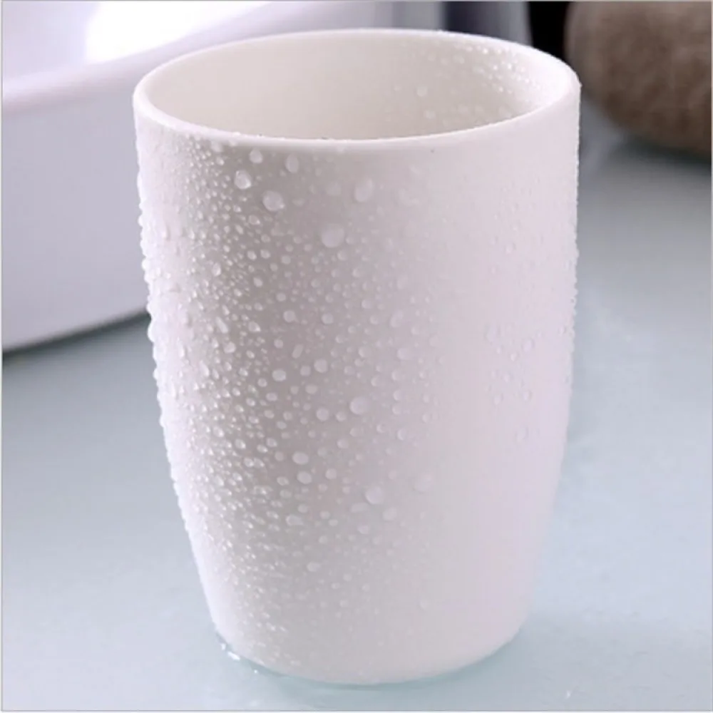 Wheat Straw Toothbrush Cup Rhombus Mouthwash Mug Lightweight Bathroom Gargle Holder Simple Style Daily Washing Supply