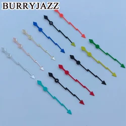 BURRYJAZZ NH35 NH36 NH38 7S26 7S36 4R35 4R36 Watch Hands Silver Black Green Blue Red Yellow Orange Hands Green Luminous