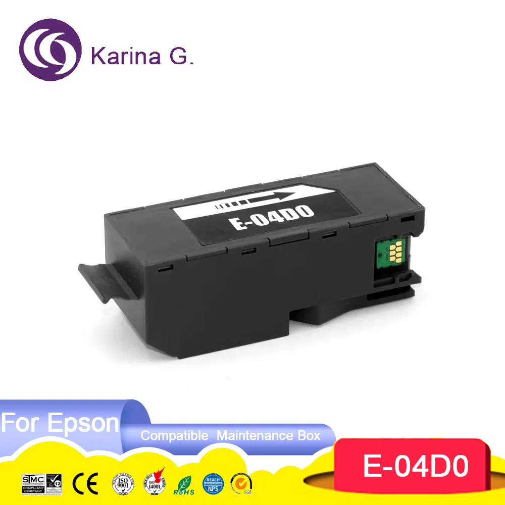 Compatible for T04D0  C13T04D000 Ink Maintenance Box for Epson EcoTank ET-7700/ET-7750/L7188 Waste Ink Tank