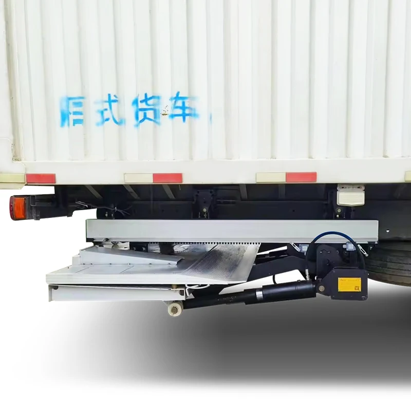 1Ton Hydraulic Built-in Truck Tail Lift Platform for Van & Trucks Loading Unloading