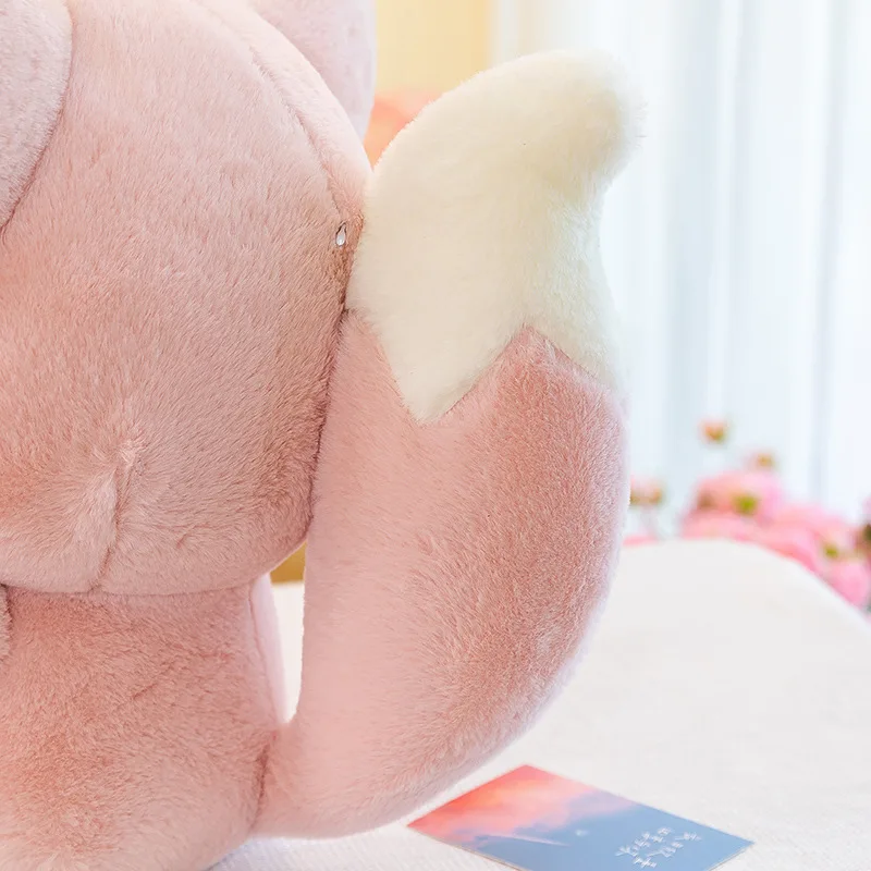 かわいいミルクフォックスぬいぐるみ 大きな抱き枕 キュートなぬいぐるみキツネ人形 子供の誕生日プレゼント クリスマスプレゼント