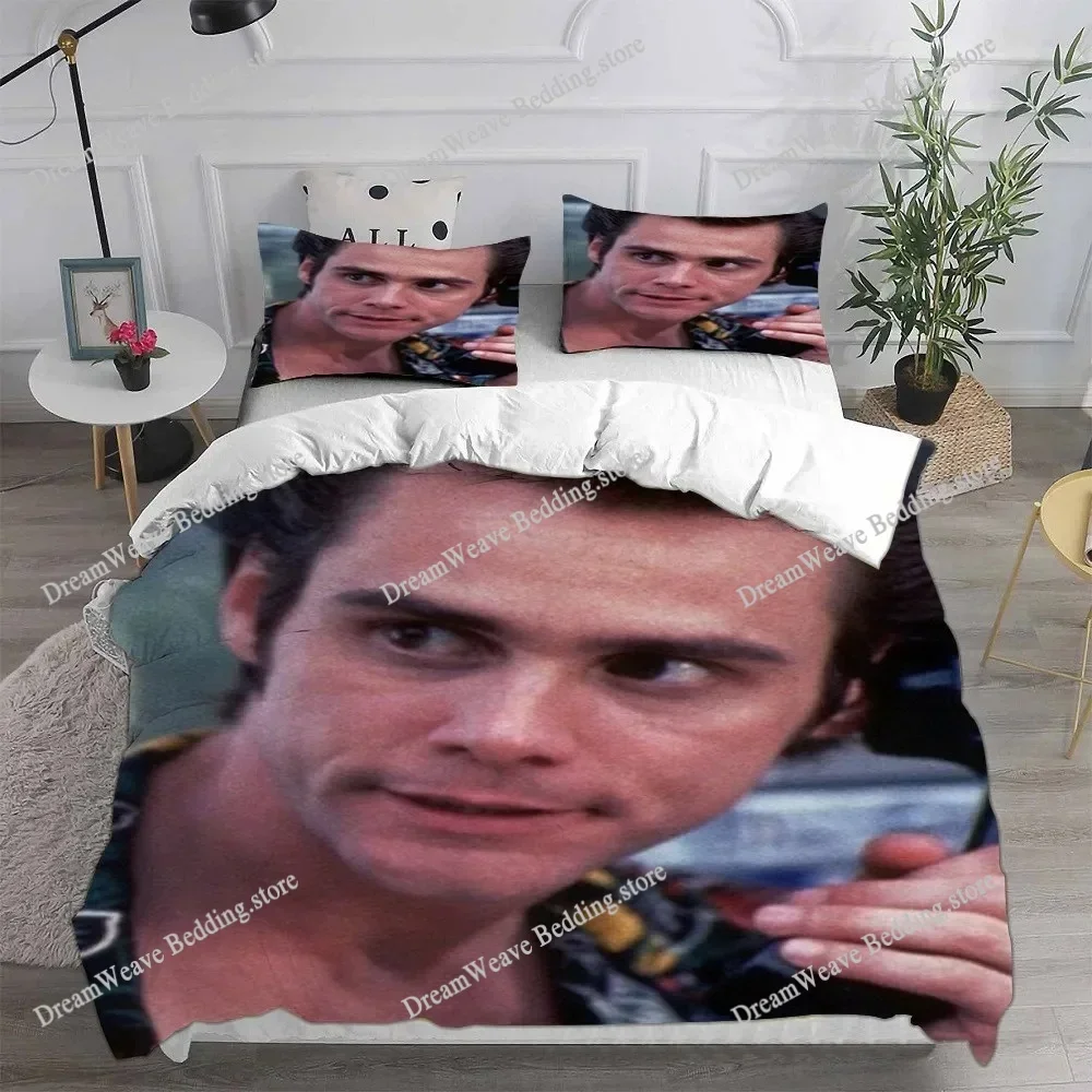 Ace Ventura Pet Detective Bedding Sets Eu Single Comforter Quilt Bed Cover Duvet Cover Pillow Case Kids Adults Luxury Gift