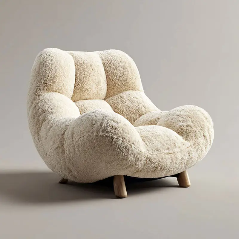 Samt Moderne Wohnzimmerstühle Tumbonas Luxus Designer Wohnzimmerstühle Ergonomische Nordic Fauteuil Salon Wohnmöbel