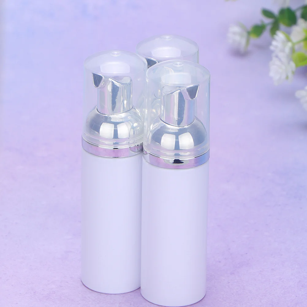 

6Pcs 50Ml Foaming Bottle Plastic Pump Dispenser for Travel Bathroom Bedroom Use - Dispenser Facial Bottle