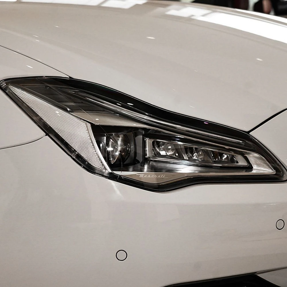 

Headlight Housing Shell Lamp Shade Lens For Maserati Quattroporte 2018 2019 2020 Transparent Headlamp Cover Plexiglass