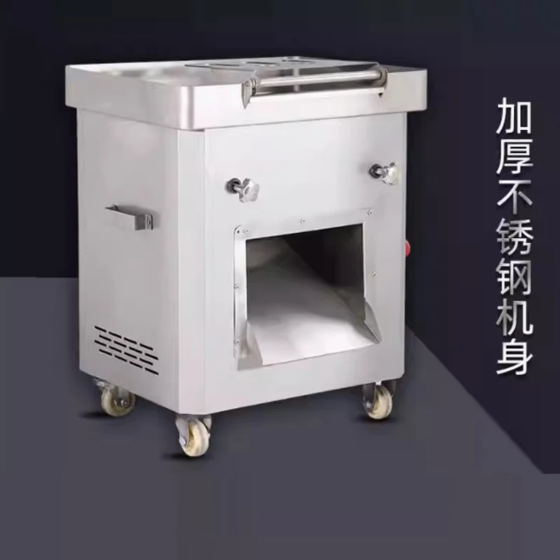 Cortadora eléctrica de carne fresca de cerdo, cortadora automática de repollo y verduras, precio