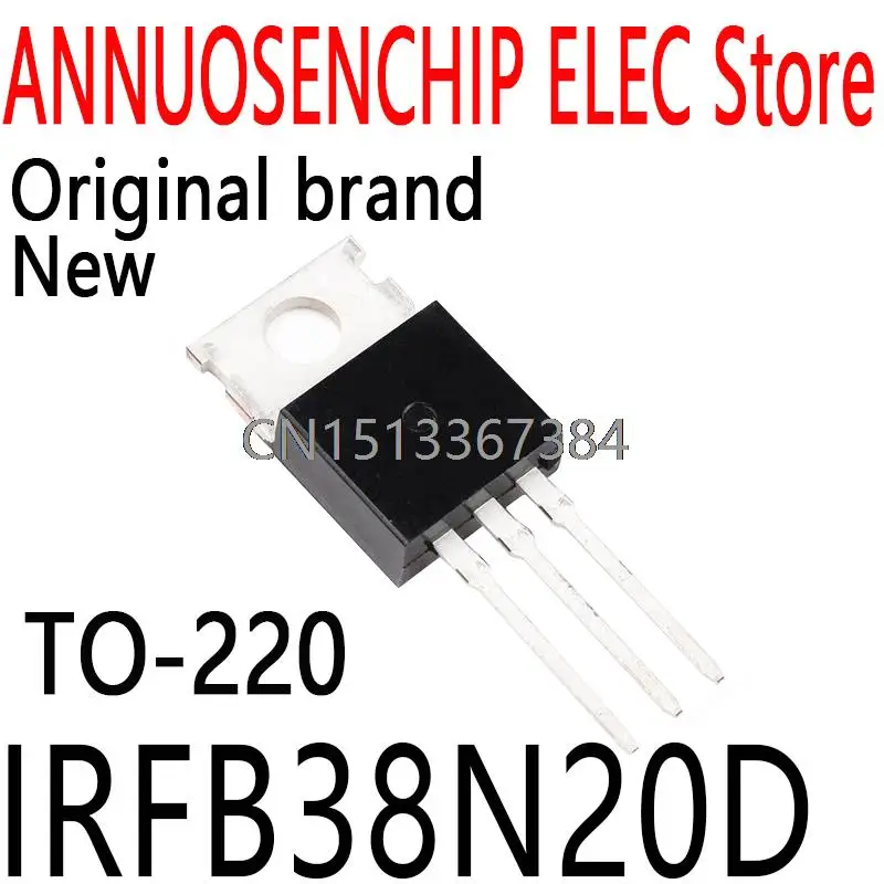 10PCS New and Original FB38N20D TO-220 IRFB38N20D