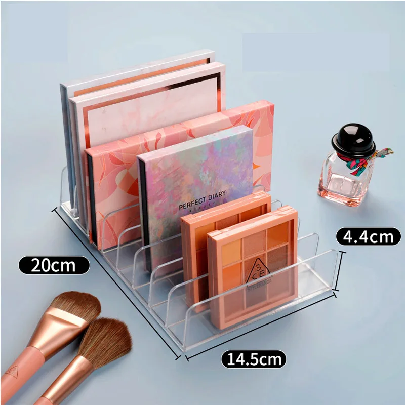 7/8 Grids Makeup Blush Cosmetics Shelf Eye Shadow Tray Storage Box Makeup Eyeshadow Palette Organizer Multi-cell Display Box