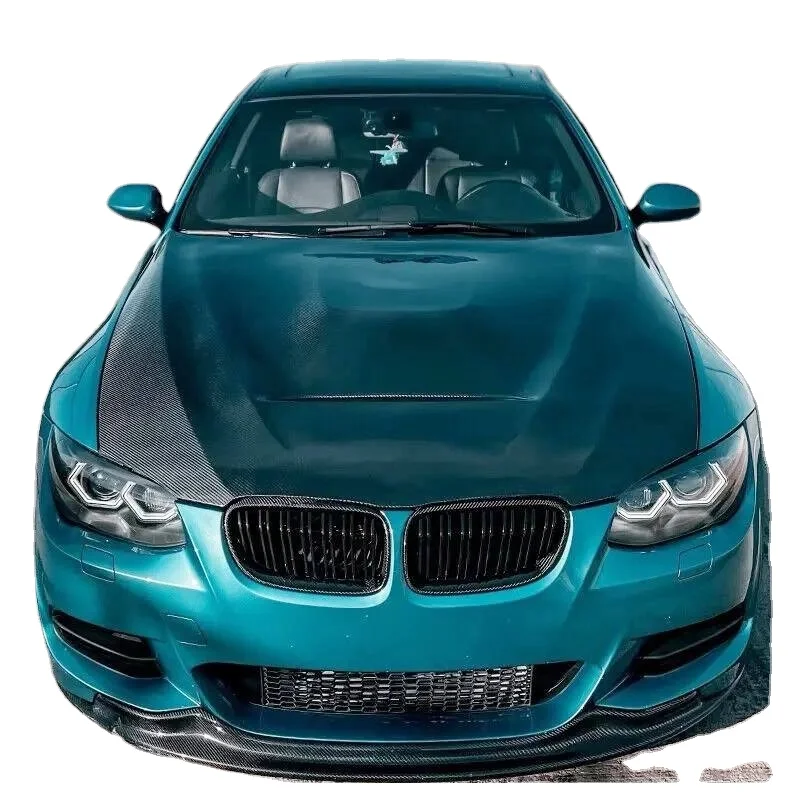 

Carbon Hood for B-M-W E92 GTS Style 3 Series 2005-2008 Engine Cover Carbon Fiber Car Hood Bonnet Cover