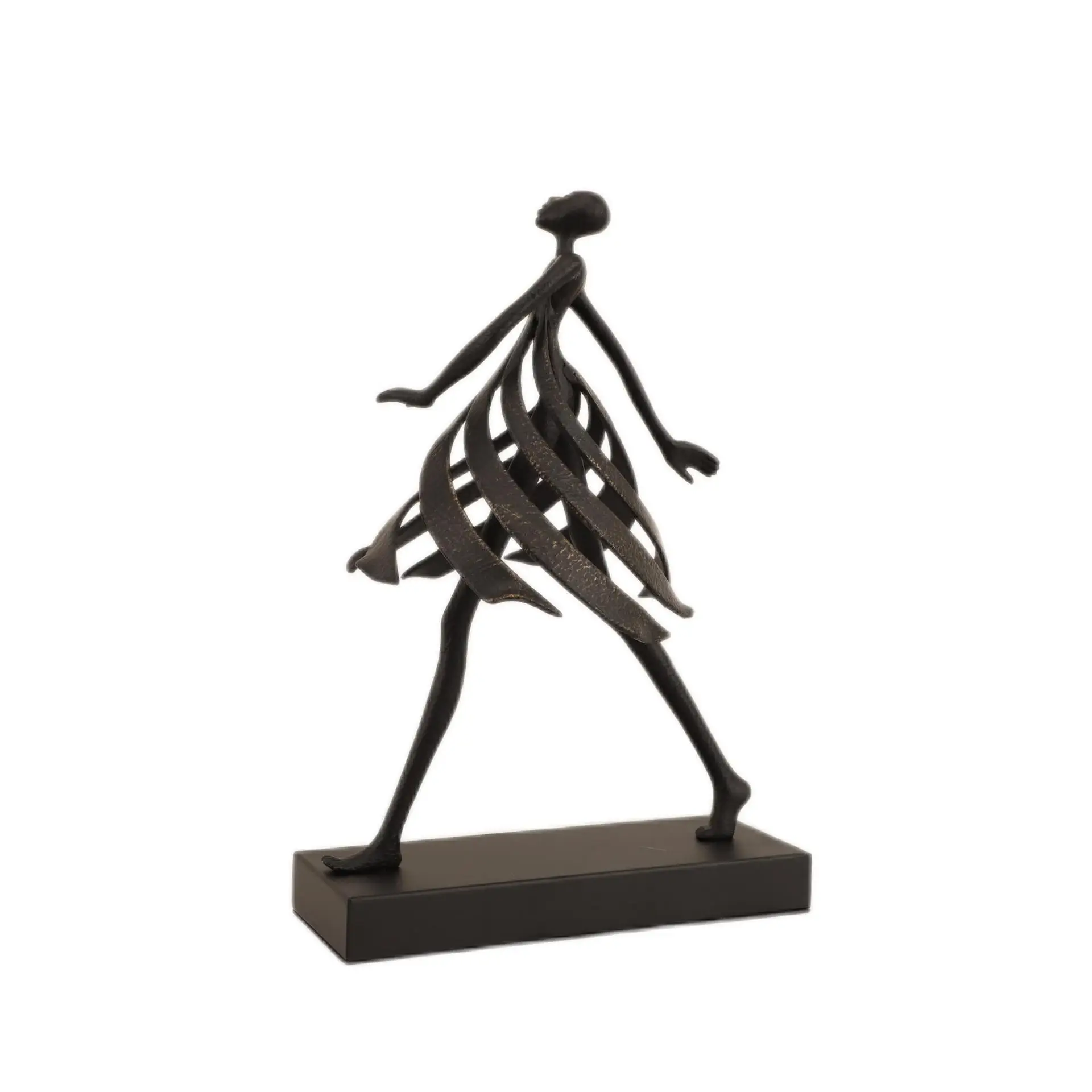 زخرفة شخصية معدنية بسيطة صينية جديدة كلاسيكية لغرفة النوم وغرفة المعيشة وطاولة القهوة وسطح المكتب لتزيين المنزل