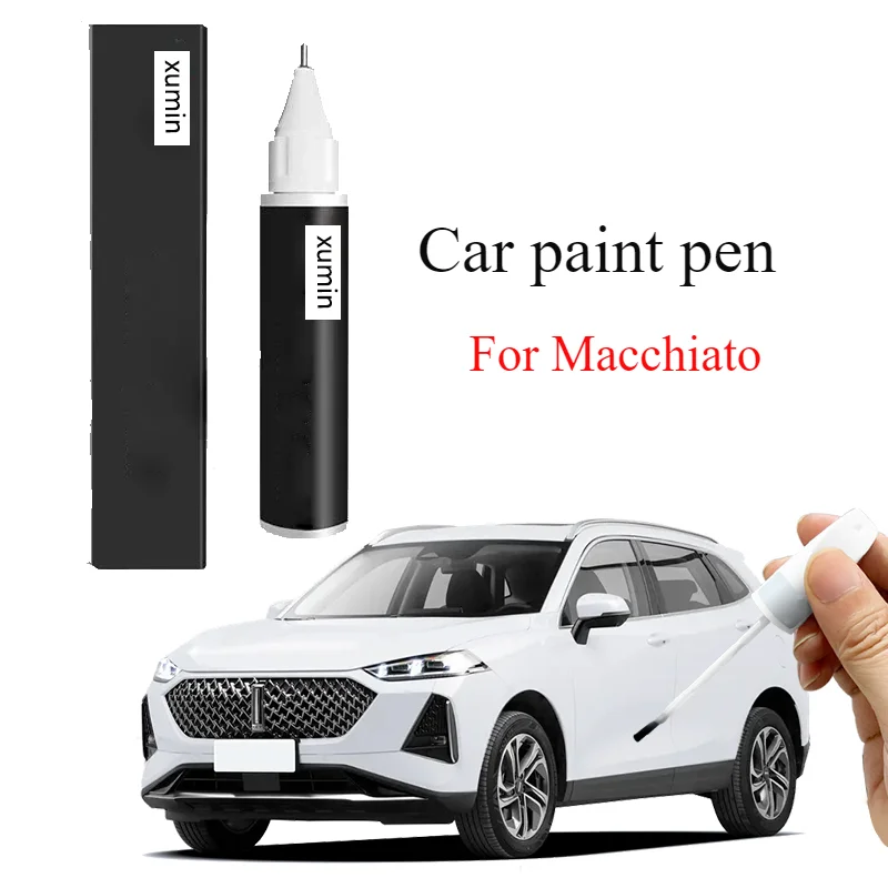 For Macchiato refinish pen, sugar cube, white sea salt, blue special Macchiato accessories Daquan, original car paint repair