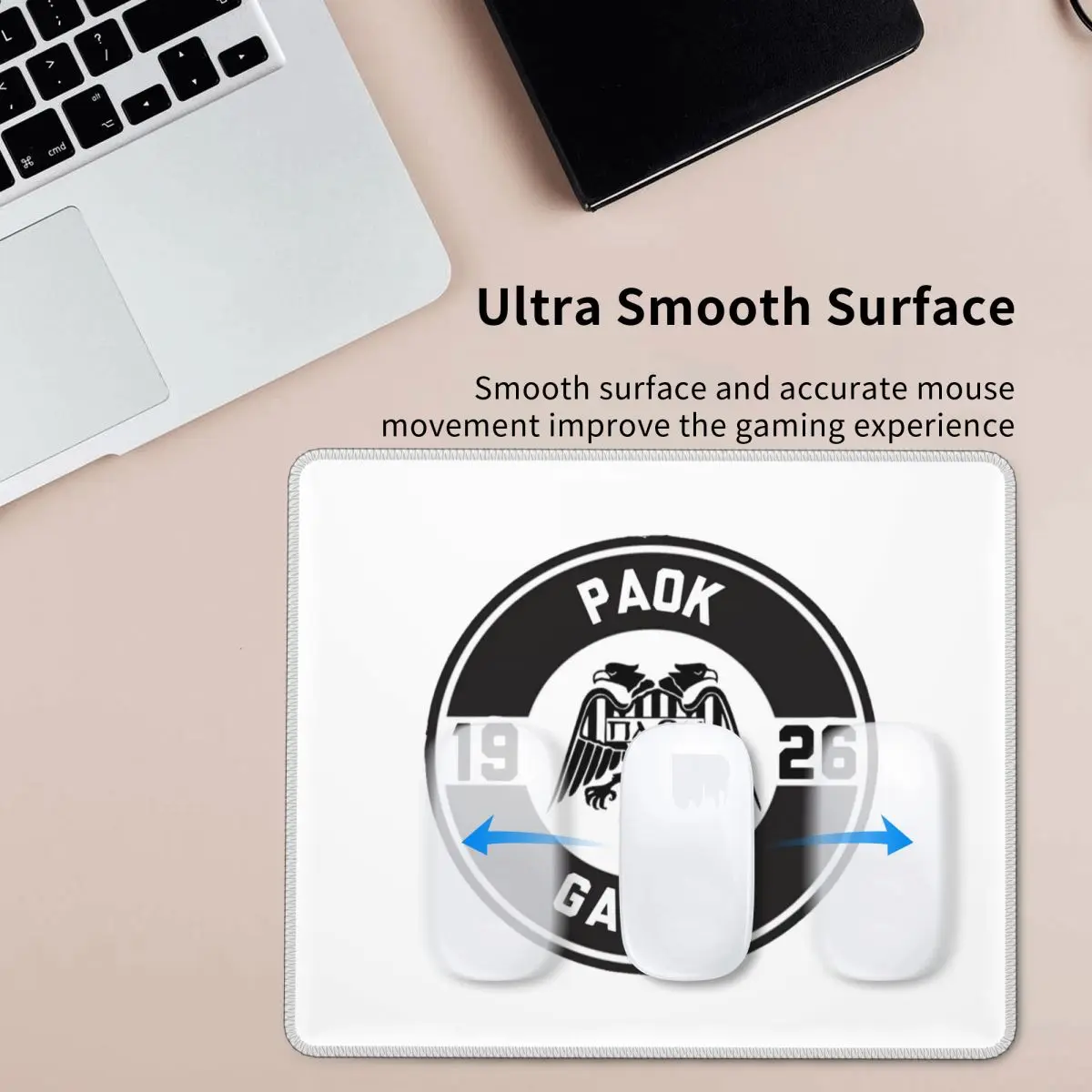 Paok Thessaloniki Ultras المشاغبين ماوس الوسادة الكمبيوتر لوحة المفاتيح ماوس حصيرة ألعاب الكمبيوتر المحمول حصيرة مكتب الملحقات الجدول الحصير
