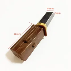 4pcs High Quality  Vacuum Cleaner Suction Machine Material Suction Machine  Carbon Brush 8X11mm