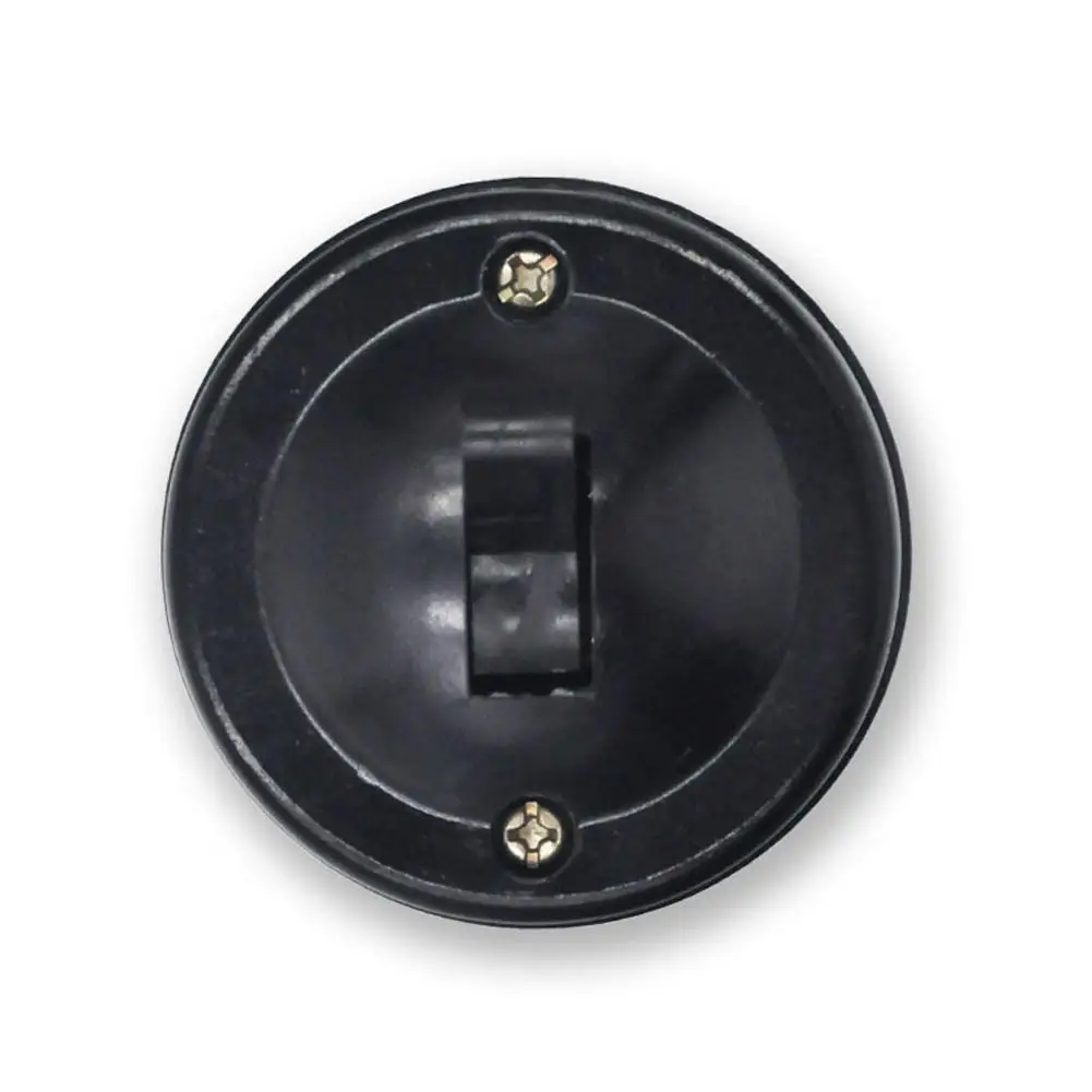 YOUZI Retro Single-control Switch Round Surface Mounted Wall Light Old-fashioned Button Switch For Home Homestay Hotel