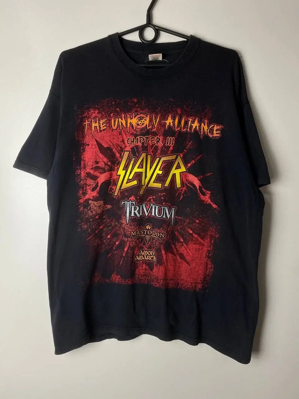 Slayer Trivium Amon Amarth vintage t shirts