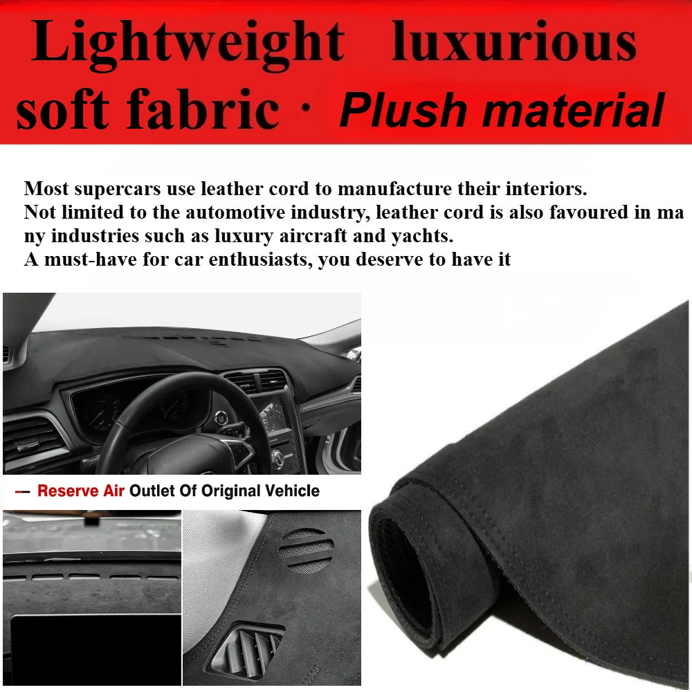 CNZKO Dashboard  Cover  Matfor Toyota Yaris Cross XP210 2020-2024 Anti-Glare Dashboard Cover Suede Non Slip Cover  Sunshade view 5