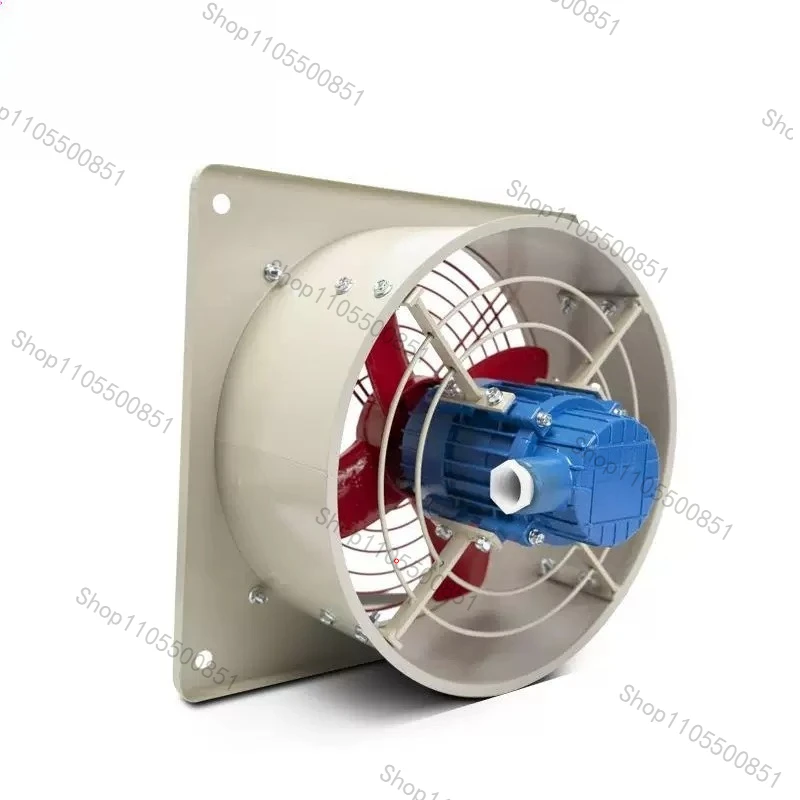 BFS-300/400 Flameproof Wall Axial Flow Fan Ventilation Fan 220V/380V Explosion-proof Exhaust Fan