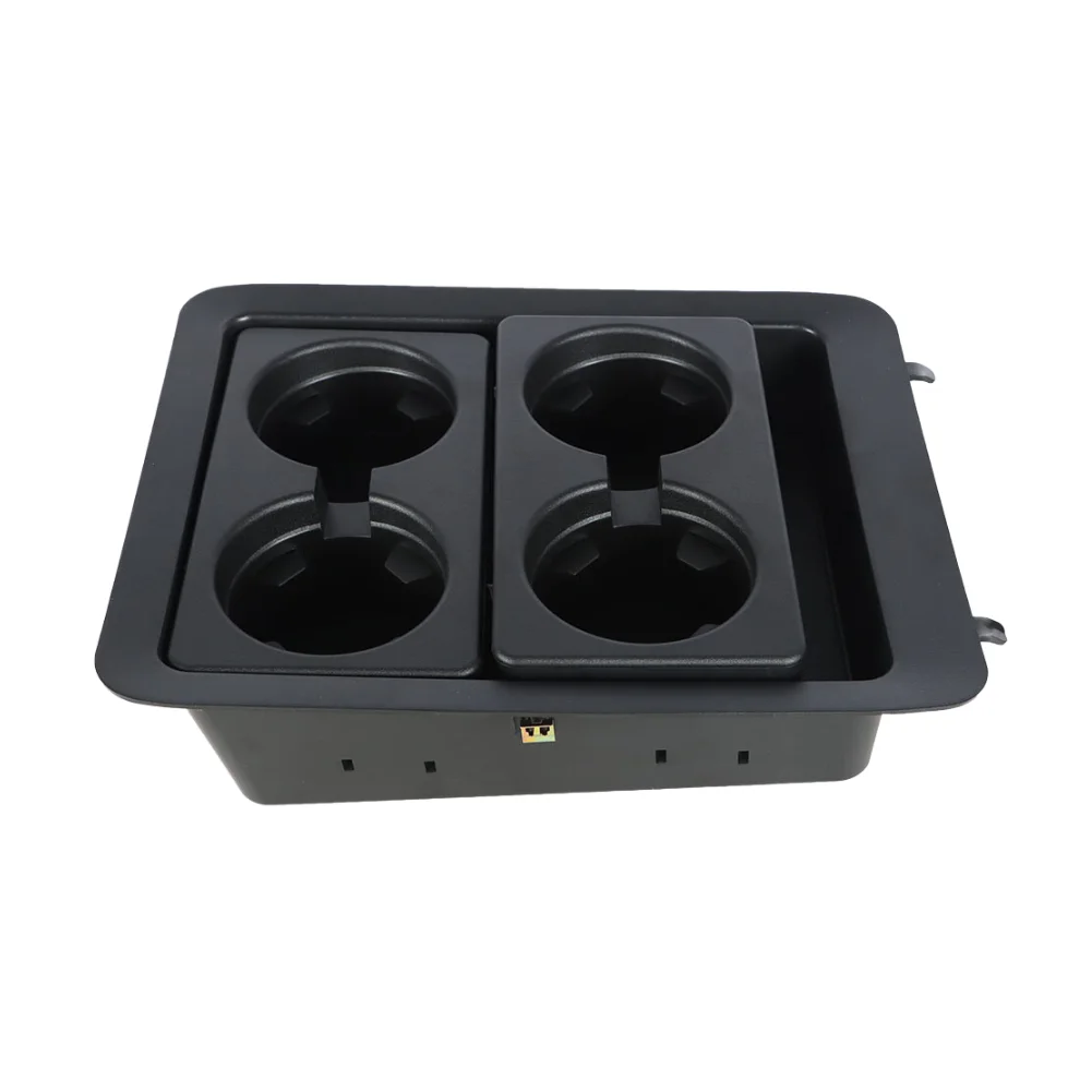 Drink Holder Truck Organizer Console Cup Holder High-strength Plastic Single Or Double Cup Option Additional Small-item Storage