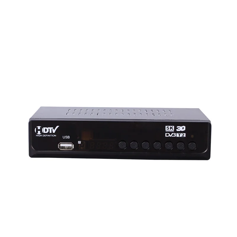 HD Digital Decoder DVB T2 TV Tuner Support H.264 1080P Terrestrial Receiver Support WIFI DVB-C TV Tuner DVB-T2 Set Top Box